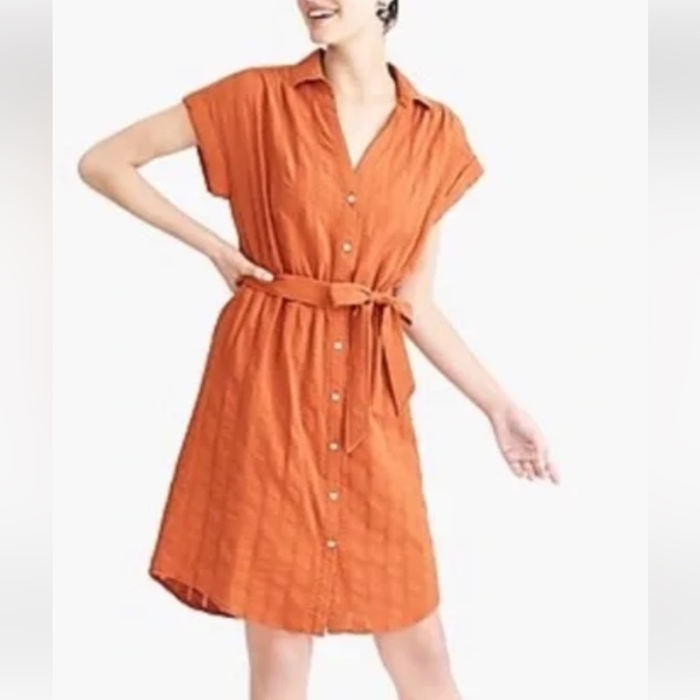 J crew shirt dress, large